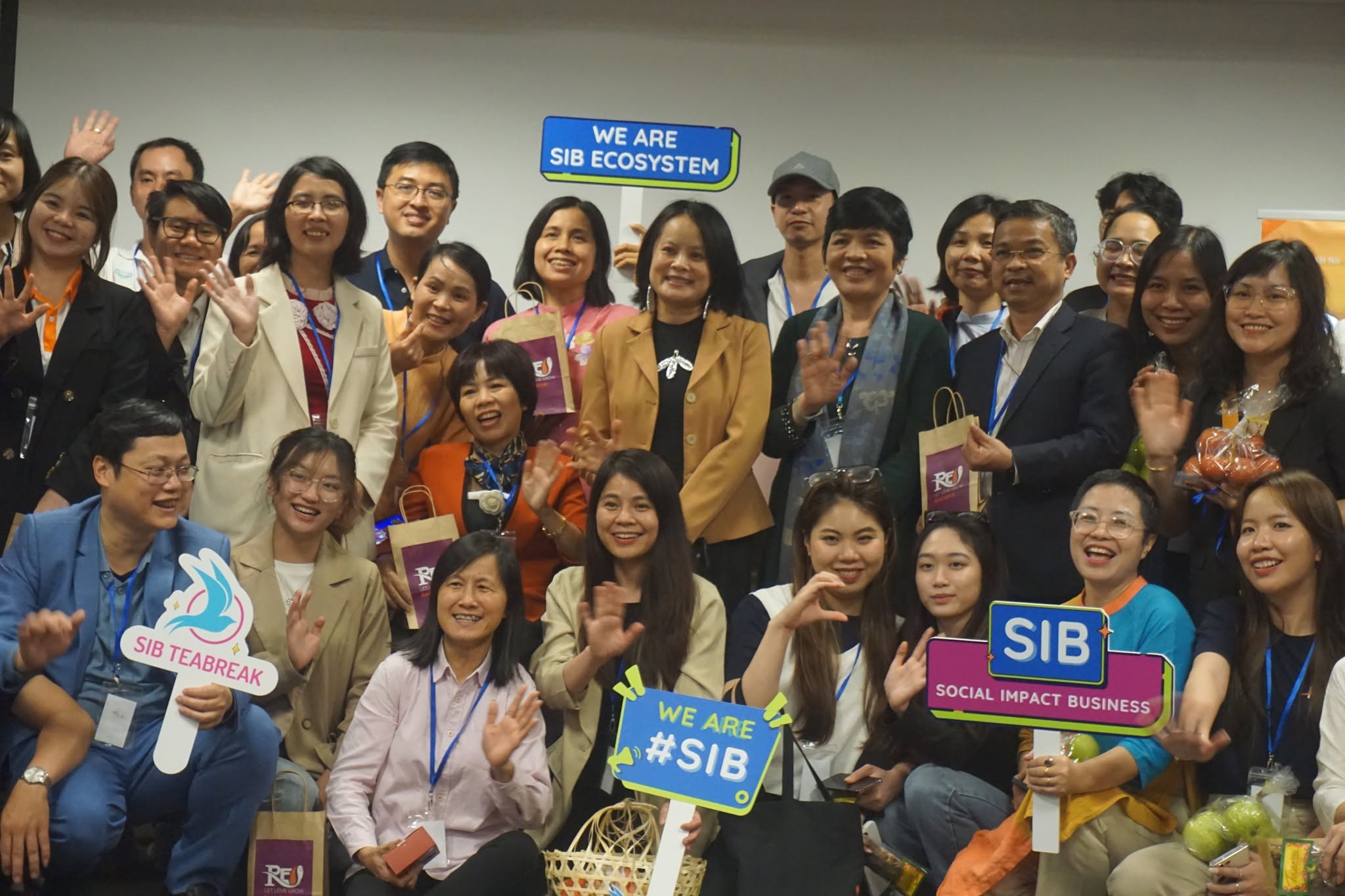 Social impact businesses exhibiting at the SIBs Connect Market 2024.